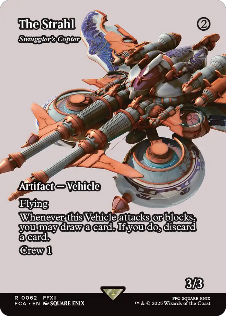 Smuggler's Copter [FINAL FANTASY: Through the Ages] / The Strahl (Borderless) Rare