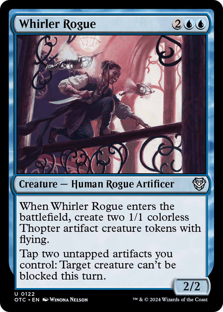 Whirler Rogue [Outlaws of Thunder Junction Commander]