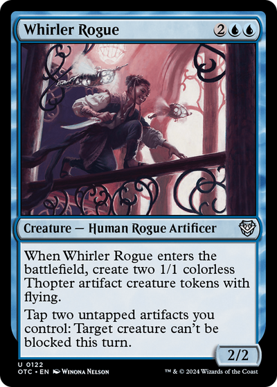 Whirler Rogue [Outlaws of Thunder Junction Commander]