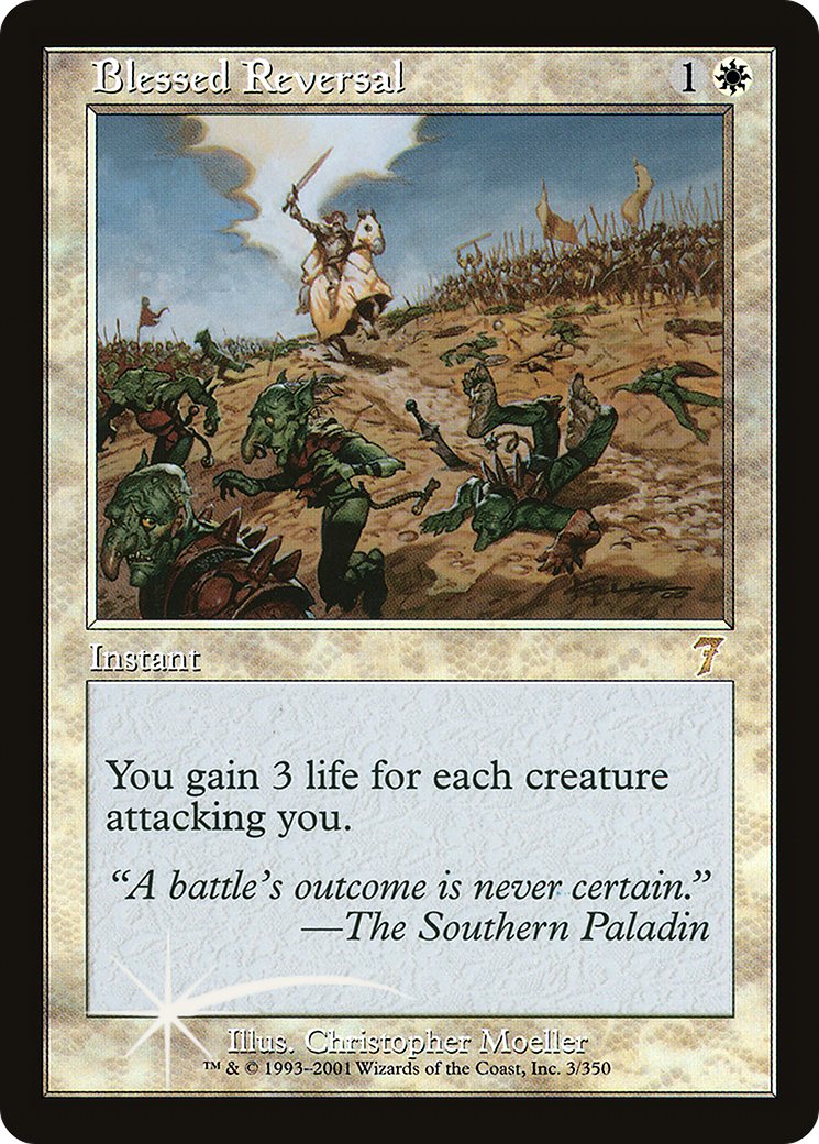 Blessed Reversal (7ED-03★) - 7th Edition Foil