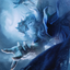 Cyclone Summoner // Cyclone Summoner (ASKHM-013) - Art Series: Kaldheim (Borderless) Foil