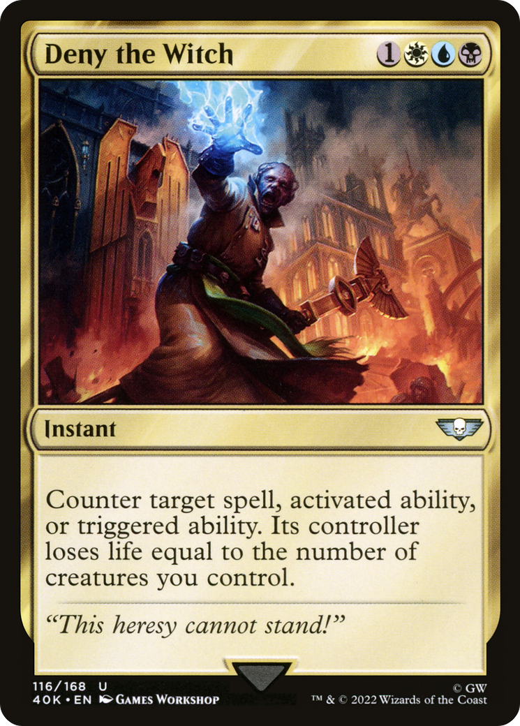 Deny the Witch [Warhammer 40,000]