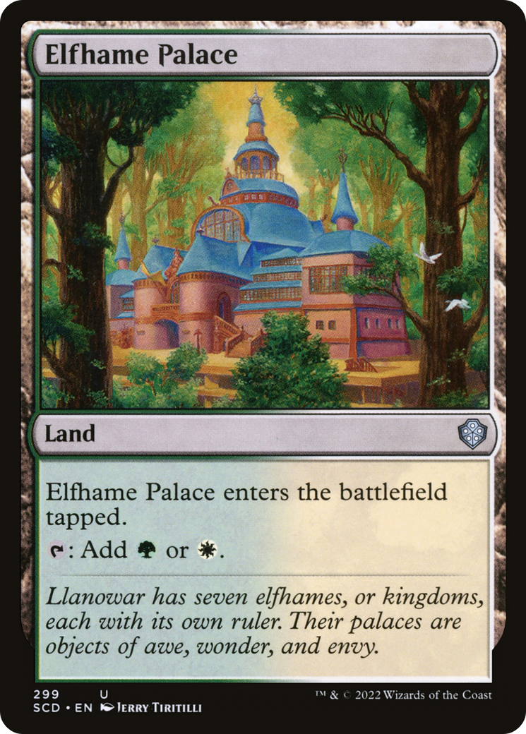 Elfhame Palace [Starter Commander Decks]