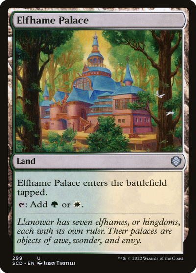 Elfhame Palace [Starter Commander Decks]