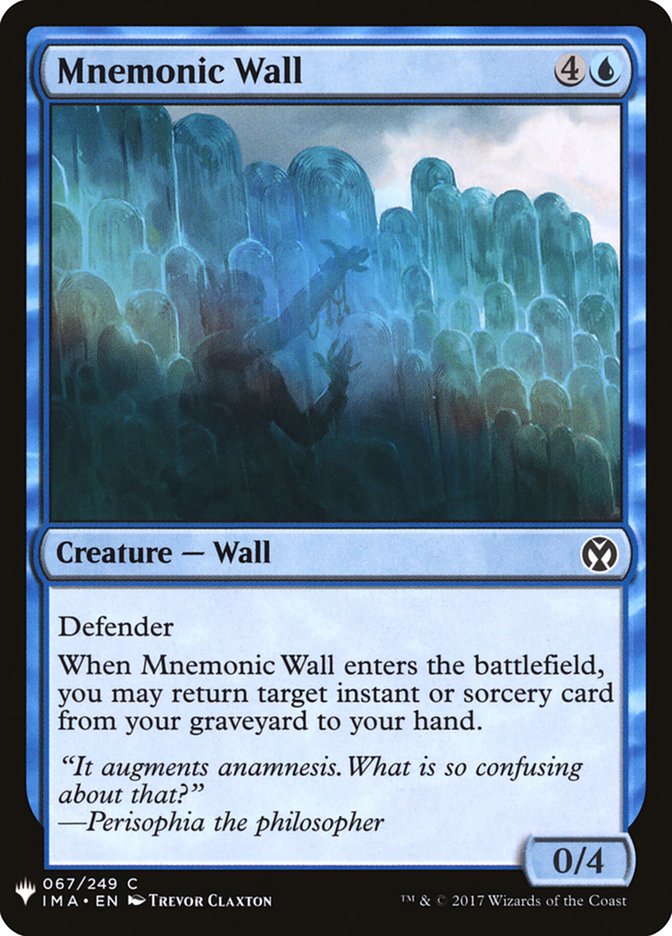 Mnemonic Wall [Mystery Booster]