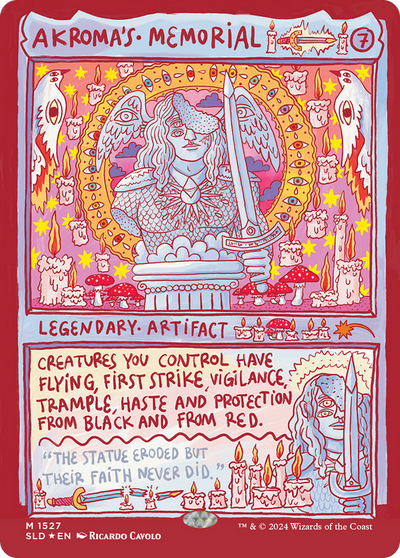 Akroma's Memorial (Rainbow Foil) [Secret Lair Drop Series]