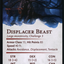 Displacer Beast // Displacer Beast (AAFR-008) - Adventures in the Forgotten Realms Art Series (Borderless) Foil