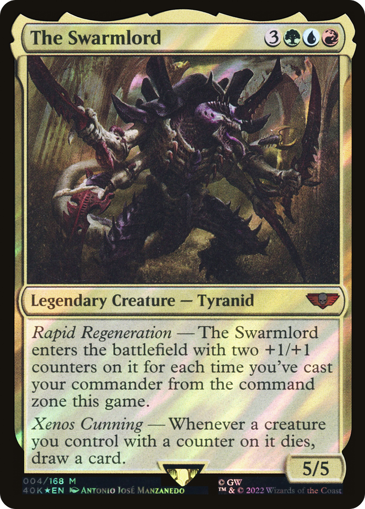 The Swarmlord (Surge Foil) [Warhammer 40,000]