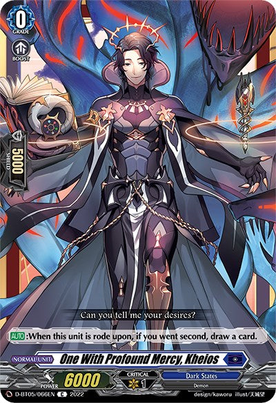 One With Profound Mercy, Kheios (D-BT05/066EN) [Triumphant Return of the Brave Heroes]