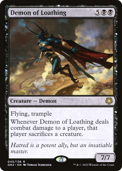 Demon of Loathing [Game Night: Free-for-All]