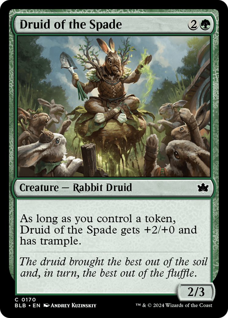 Druid of the Spade [Bloomburrow]