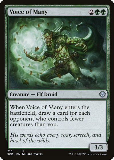 Voice of Many [Starter Commander Decks]