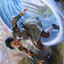 Vortex Runner // Vortex Runner (ASTX-006) - Strixhaven Art Series (Borderless) Foil