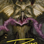 Demonic Tutor // Demonic Tutor (ACMM-064) - Commander Masters Art Series (Borderless)