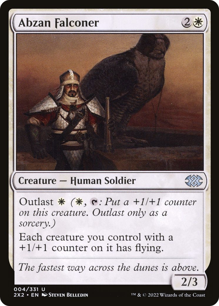 Abzan Falconer [Double Masters 2022]