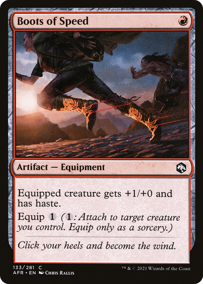 Boots of Speed [Dungeons & Dragons: Adventures in the Forgotten Realms]
