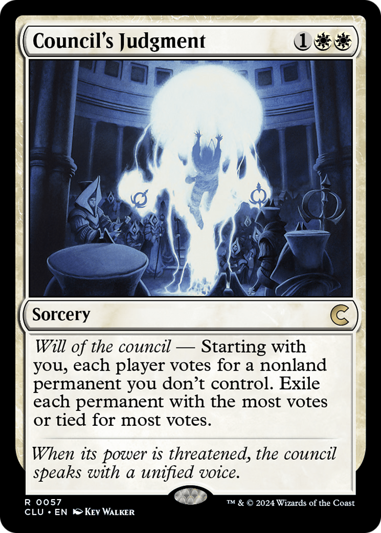 Council's Judgment [Ravnica: Clue Edition]