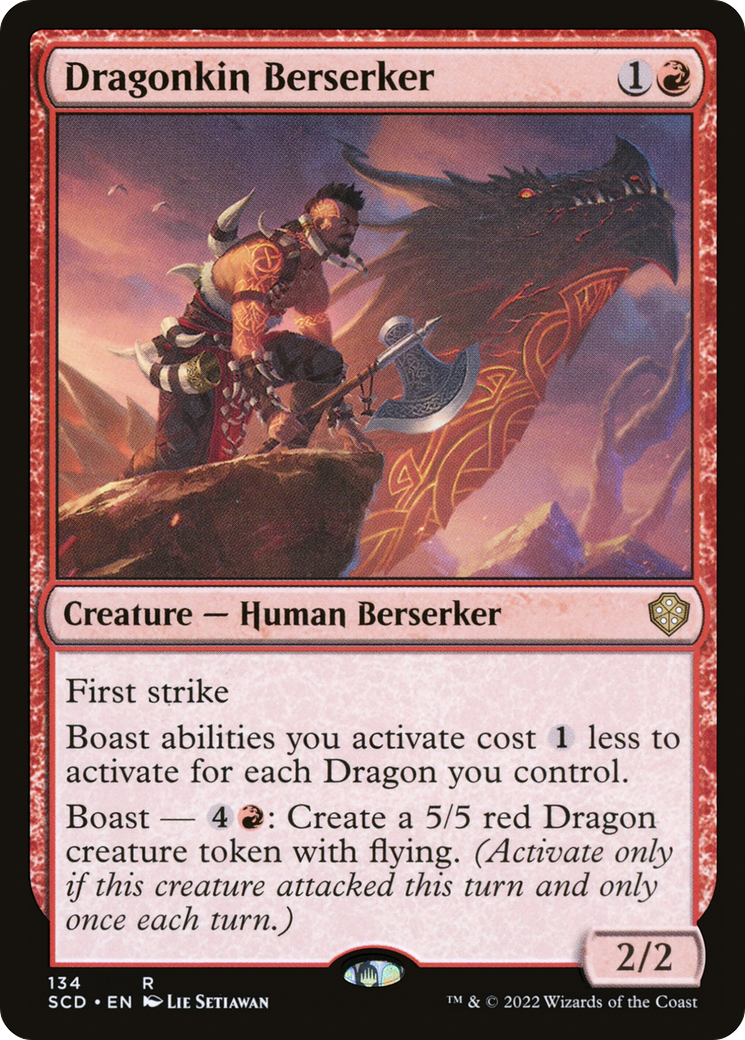 Dragonkin Berserker [Starter Commander Decks]