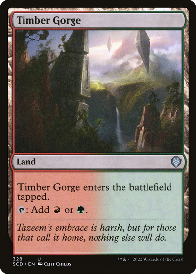 Timber Gorge [Starter Commander Decks]