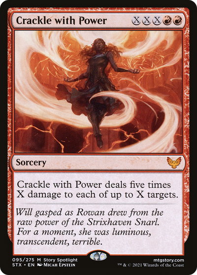Crackle with Power [Strixhaven: School of Mages]