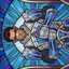 Aron, Benalia's Ruin // Aron, Benalia's Ruin (ADMU-043) - Dominaria United Art Series (Borderless) Foil