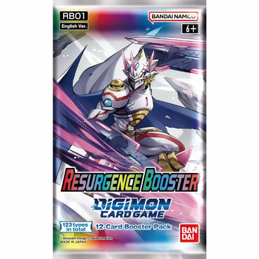 Digimon Card Game - Resurgence Booster Pack (RB01) *Sealed*