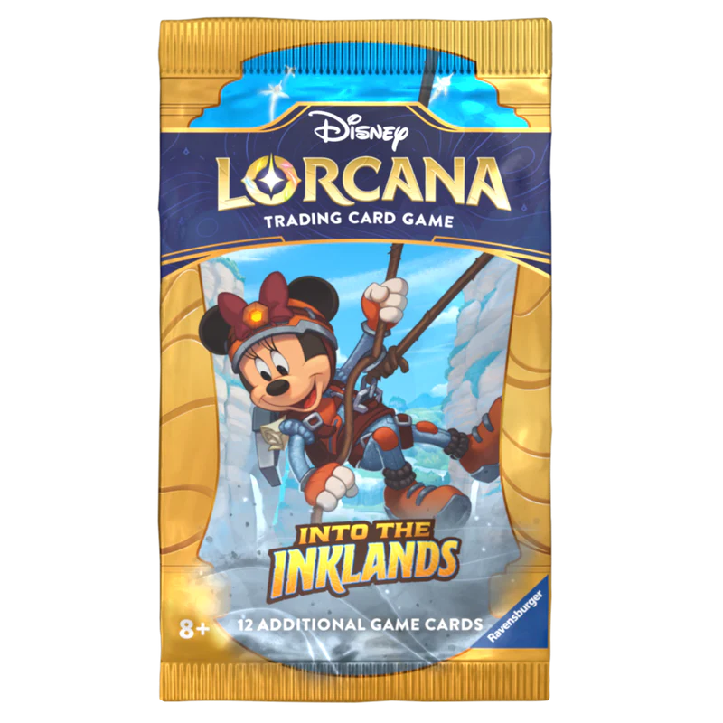 Disney Lorcana TCG: Into the Inklands Booster Pack (S3) *Sealed*