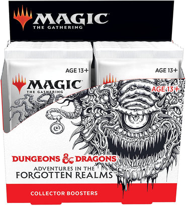 Magic: The Gathering - Dungeons & Dragons: Adventures in the Forgotten Realms Collector Booster Box *Sealed*`