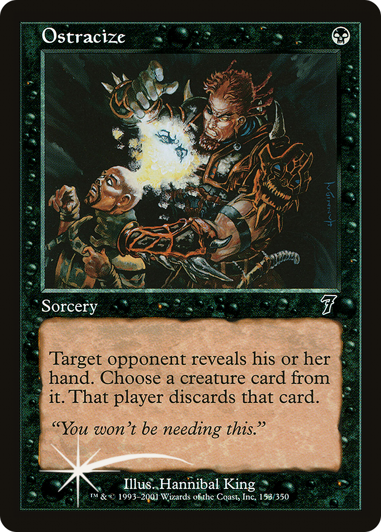 Ostracize (7ED-153★) - 7th Edition Foil