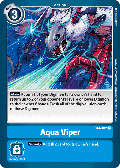 Aqua Viper [BT4-102] [Great Legend]