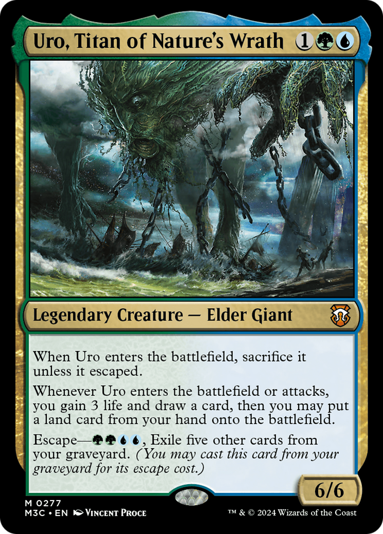 Uro, Titan of Nature's Wrath [Modern Horizons 3 Commander]