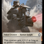 Human Knight // Food (0014) Double-Sided Token [Fallout Tokens]