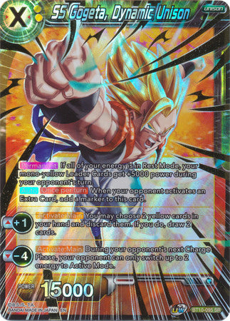 SS Gogeta, Dynamic Unison (BT10-095) [Rise of the Unison Warrior]