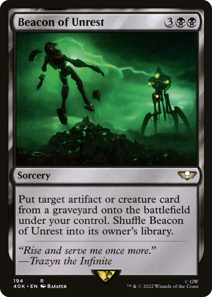 Beacon of Unrest [Warhammer 40,000]