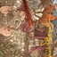 Mabel, Heir to Cragflame // Mabel, Heir to Cragflame (ABLB-045) - Bloomburrow Art Series (Borderless)
