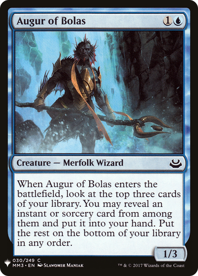 Augur of Bolas [Mystery Booster]