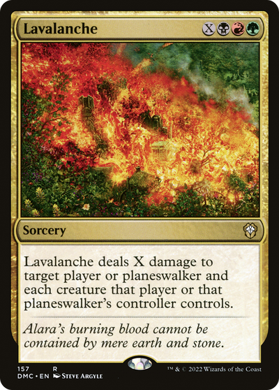 Lavalanche [Dominaria United Commander]