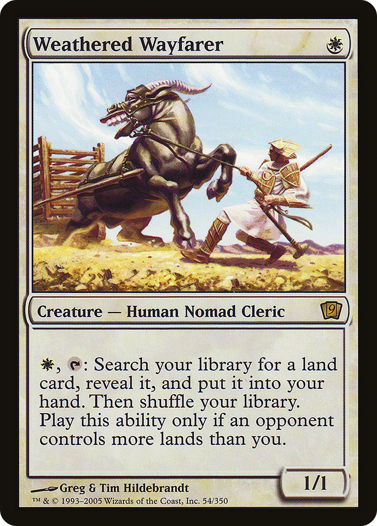 Weathered Wayfarer (9ED-054) - 9th Edition Foil