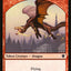 Dragon (007) // Gold (010) Double-Sided Token [Commander 2017 Tokens]