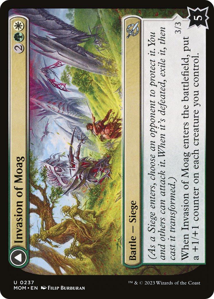 Invasion of Moag // Bloomweaver Dryads [March of the Machine]