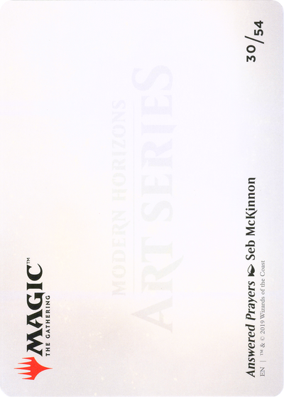Answered Prayers // Answered Prayers (AMH1-030) - Modern Horizons Art Series (Borderless)