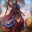 Teferi, Who Slows the Sunset // Teferi, Who Slows the Sunset (AMID-010) - Midnight Hunt Art Series (Borderless) Foil