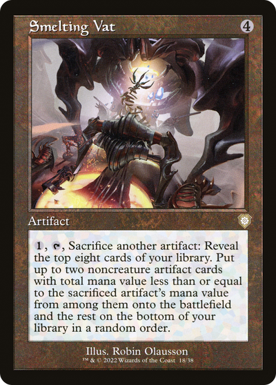 Smelting Vat (Retro) [The Brothers' War Commander]