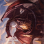 Velomachus Lorehold // Velomachus Lorehold (ASTX-061) - Strixhaven Art Series (Borderless) Foil