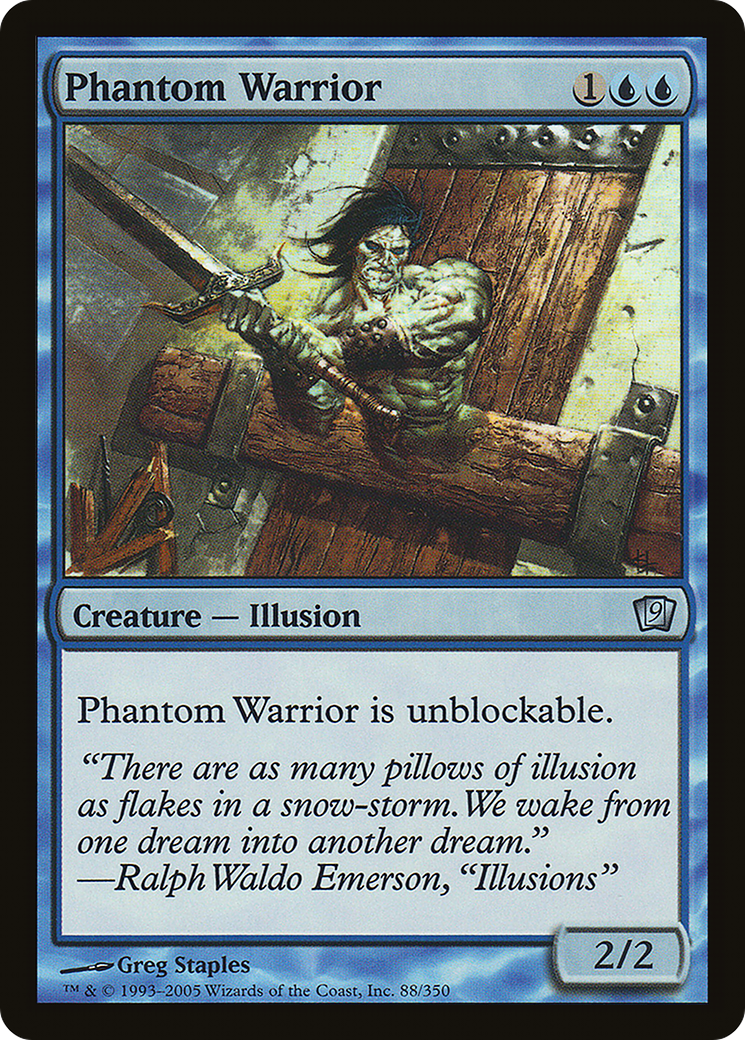 Phantom Warrior (9ED-088) - 9th Edition