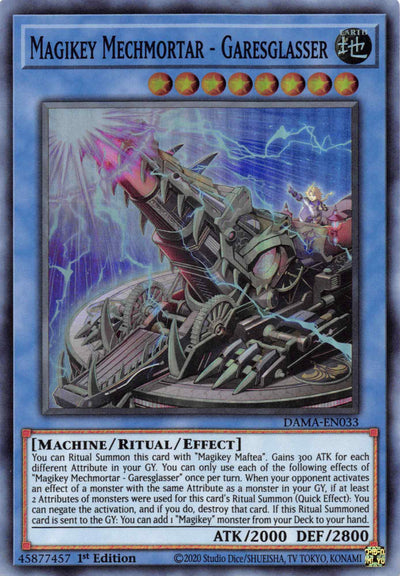 Magikey Mechmortar - Garesglasser [DAMA-EN033] Super Rare