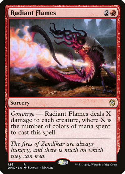 Radiant Flames [Dominaria United Commander]