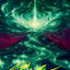 Genesis Wave // Genesis Wave (AFDN-040) - Foundations Art Series (Borderless)