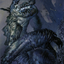 Necrogoyf // Necrogoyf (AMH2-031) - Modern Horizons 2 Art Series (Borderless) Foil