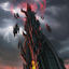 Barad-dûr // Barad-dûr (ALTR-054) - Tales of Middle-earth Art Series (Borderless)